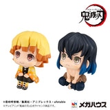 Demon Slayer: Kimetsu no Yaiba Look Up Zenitsu Agatsuma Smile Ver. & Inosuke Hashibira Bossy Ver. 11 cm PVC Statue (with gift)