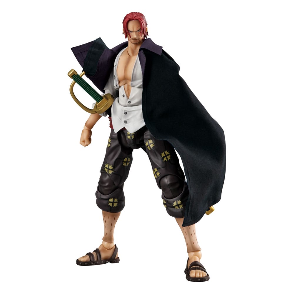 One Piece Variable Action Heroes Red-haired Shanks Ver. 1.5 19 cm Action Figure