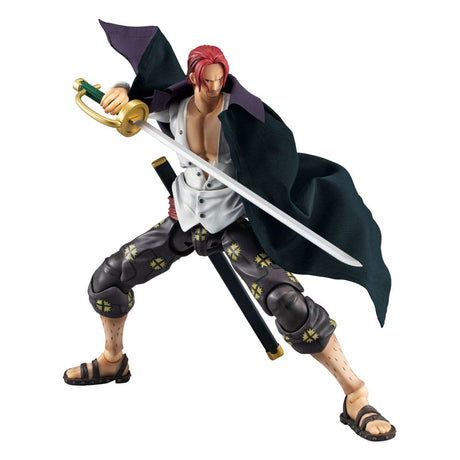 One Piece Variable Action Heroes Red-haired Shanks Ver. 1.5 19 cm Action Figure