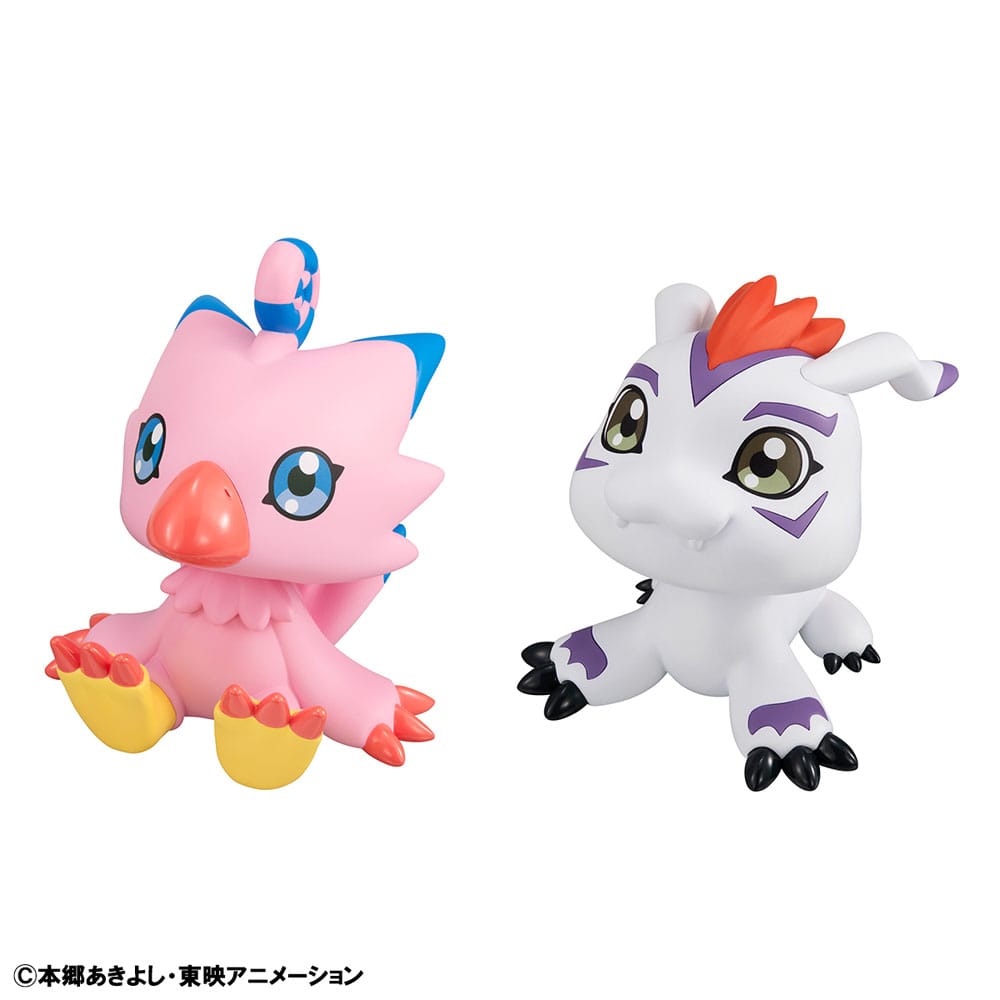 Digimon Adventure Look Up Piyomon & Gomamon 11 cm (with gift) PVC Statue