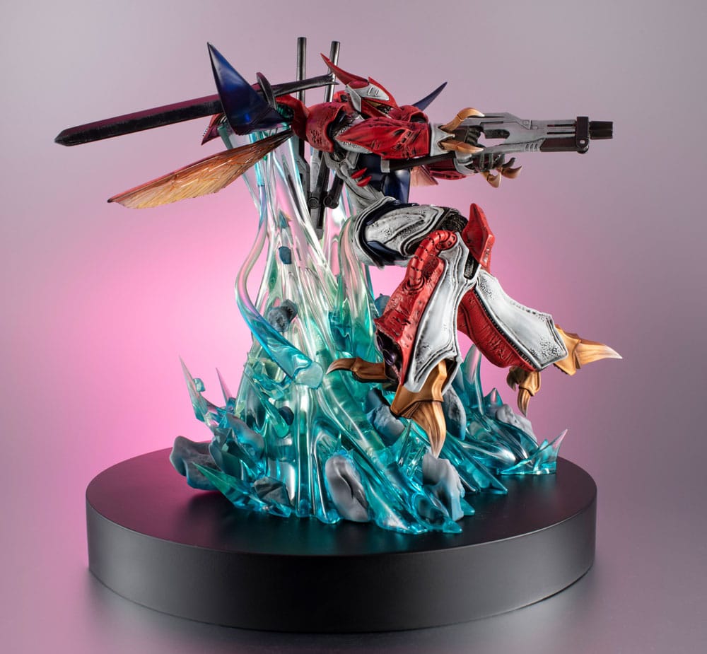 Aura Battler Dunbine Real Posing Robots Billbine 23 cm PVC Statue