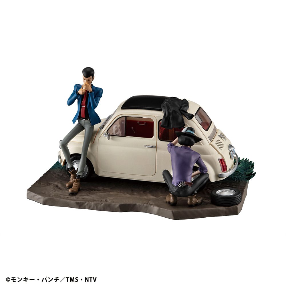 Lupin III Lupin the Gallery Punk at Dawn 9 cm PVC Statue