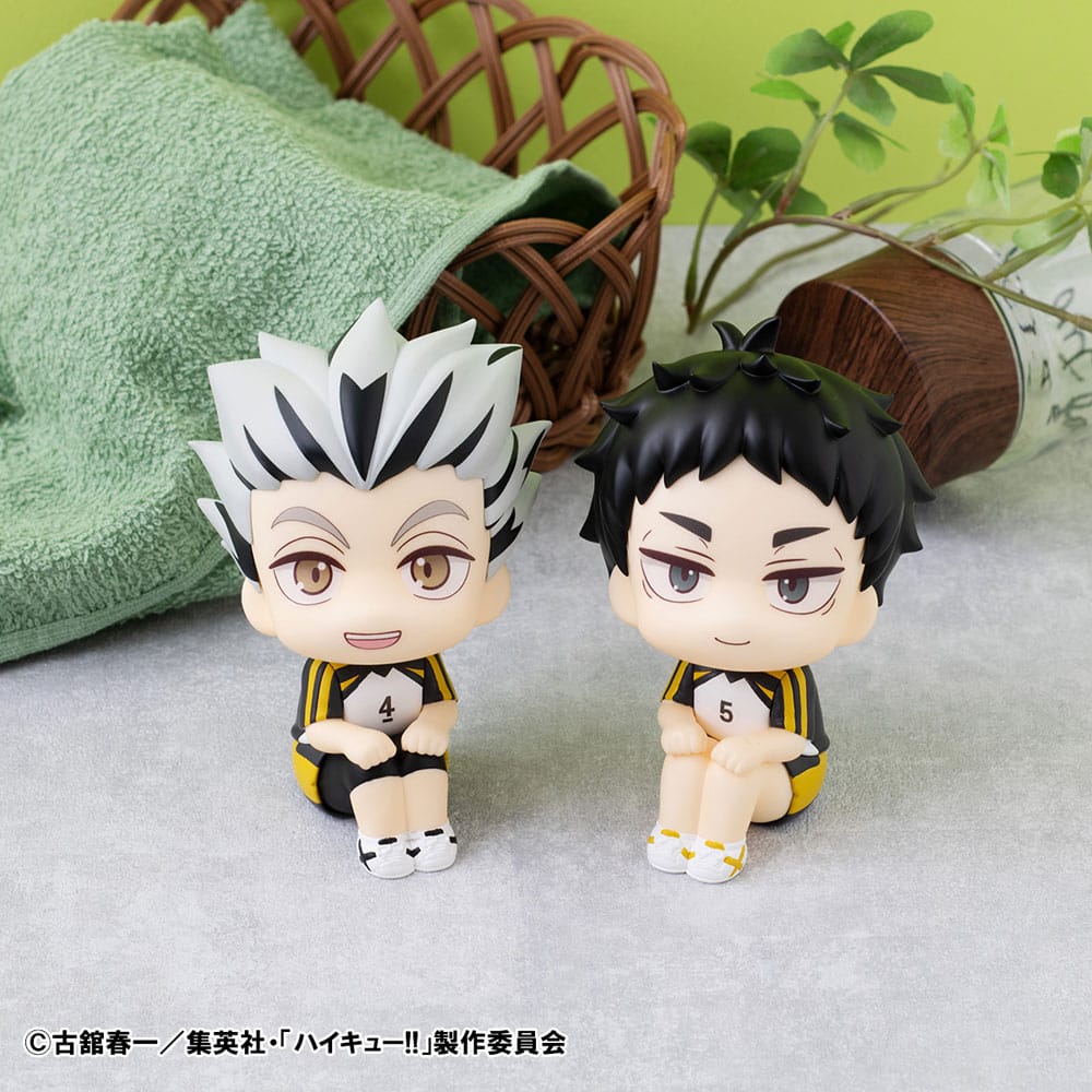 Haikyu!! Look Up Kotaro Bokuto & Keiji Akaashi Uniform Ver. 11 cm PVC Statue (with gift)