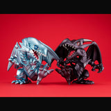 Yu-Gi-Oh! Duel Monsters Megatoon Red Eyes Black Dragon & The Winged Dragon of Ra 13 cm (with gift) PVC Statue