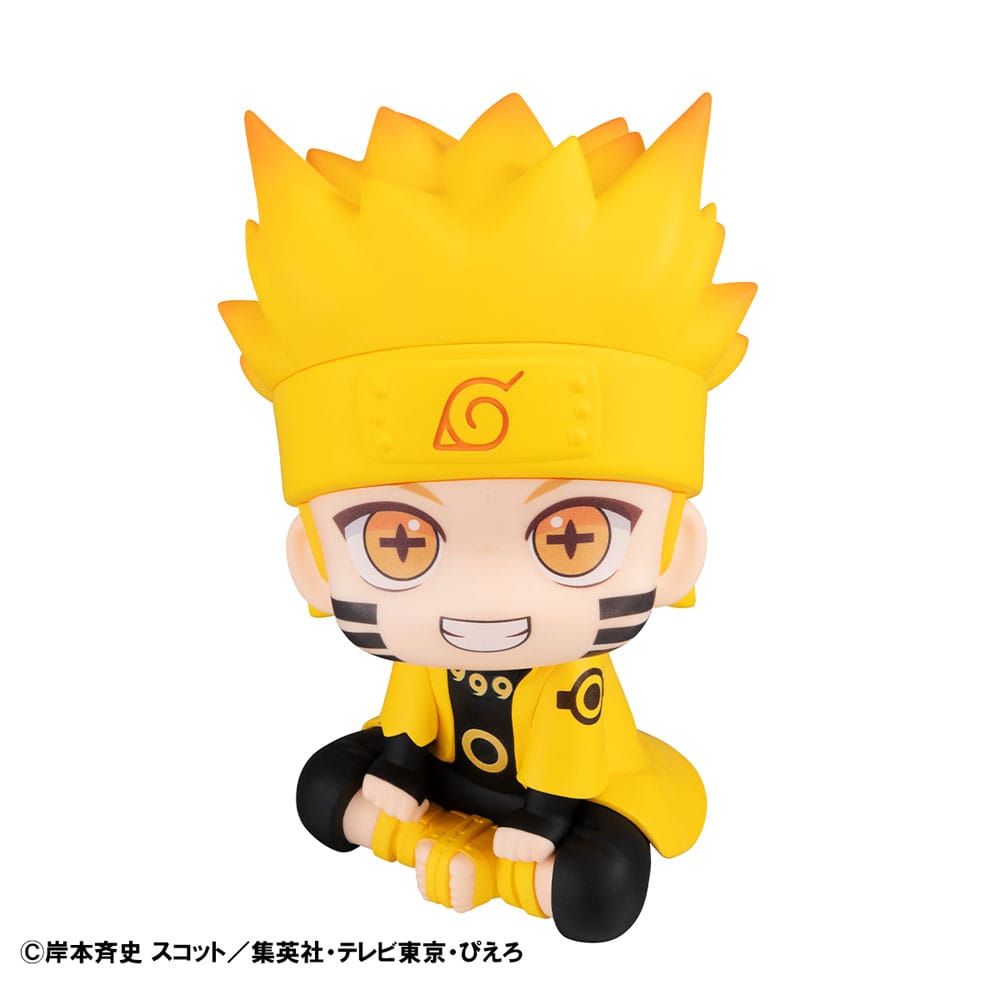 Naruto Shippuden Look Up Naruto Uzumaki Six Paths Sage Mode 11 cm PVC Statue