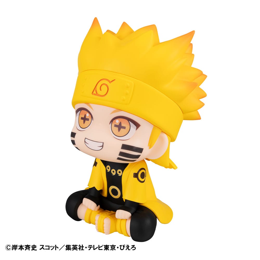 Naruto Shippuden Look Up Naruto Uzumaki Six Paths Sage Mode 11 cm PVC Statue