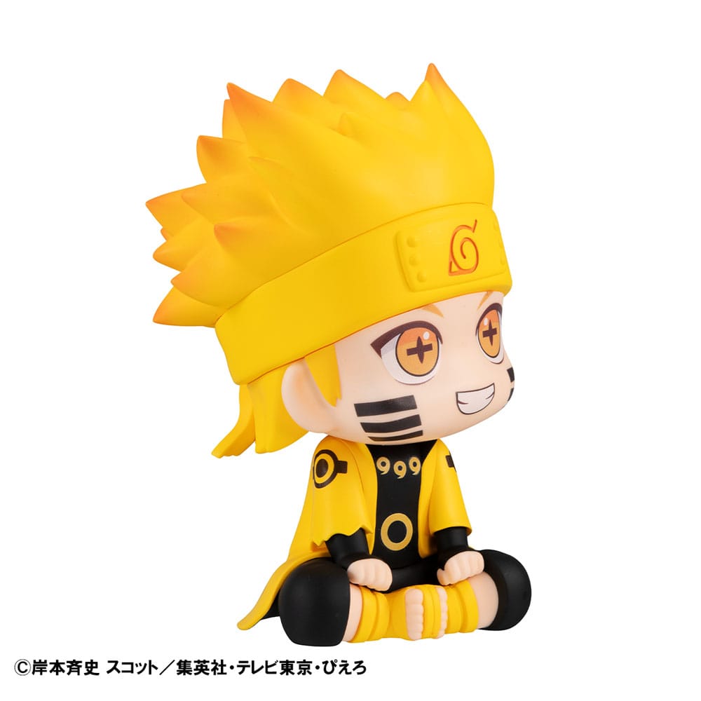 Naruto Shippuden Look Up Naruto Uzumaki Six Paths Sage Mode 11 cm PVC Statue