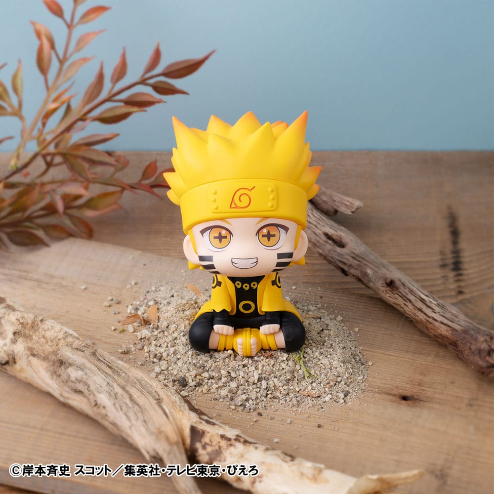 Naruto Shippuden Look Up Naruto Uzumaki Six Paths Sage Mode 11 cm PVC Statue