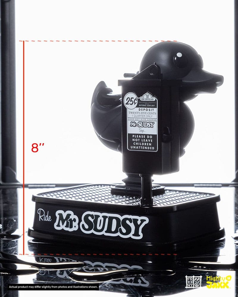 Mr Sudsy Animal Rides Blackout Edition by Jason Freeny 20 cm Mini Figure