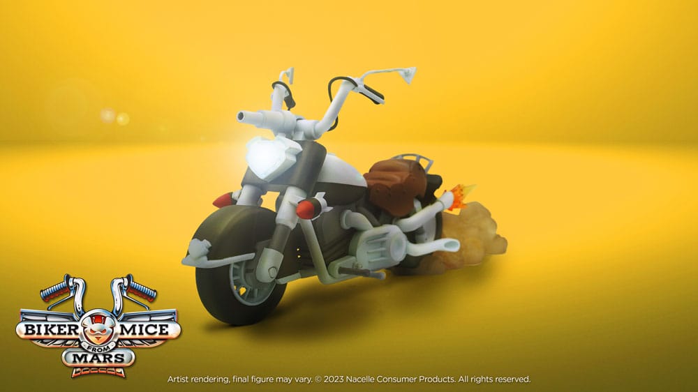 Biker Mice From Mars Throttle's Martian Monster Bike 23 cm Vehicle