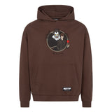 Death Note Graphic Brown Hooded Sweater