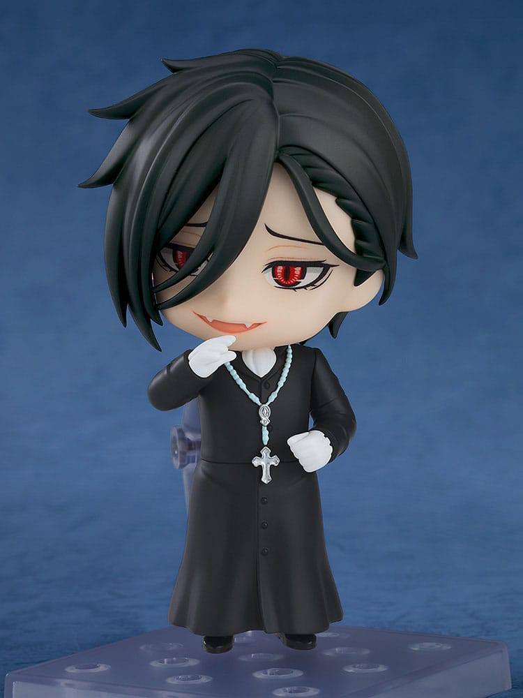 Black Butler Boarding School Arc Nendoroid Sebastian Michaelis Sapphire Owl Ver. 10 cm Action Figure