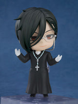 Black Butler Boarding School Arc Nendoroid Sebastian Michaelis Sapphire Owl Ver. 10 cm Action Figure