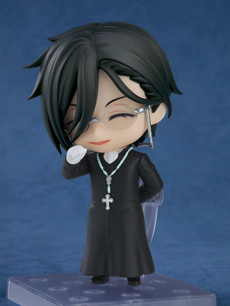 Black Butler Boarding School Arc Nendoroid Sebastian Michaelis Sapphire Owl Ver. 10 cm Action Figure