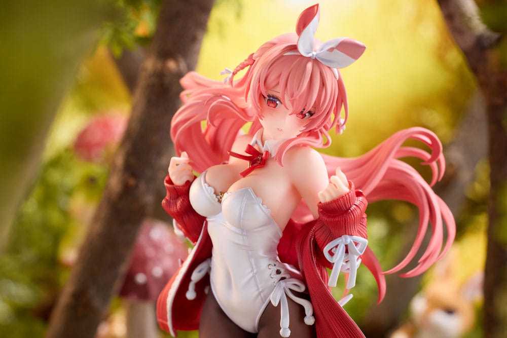 Original Character White Rabbit Illustrated by Rosuuri 1/7 Scale PVC Statue