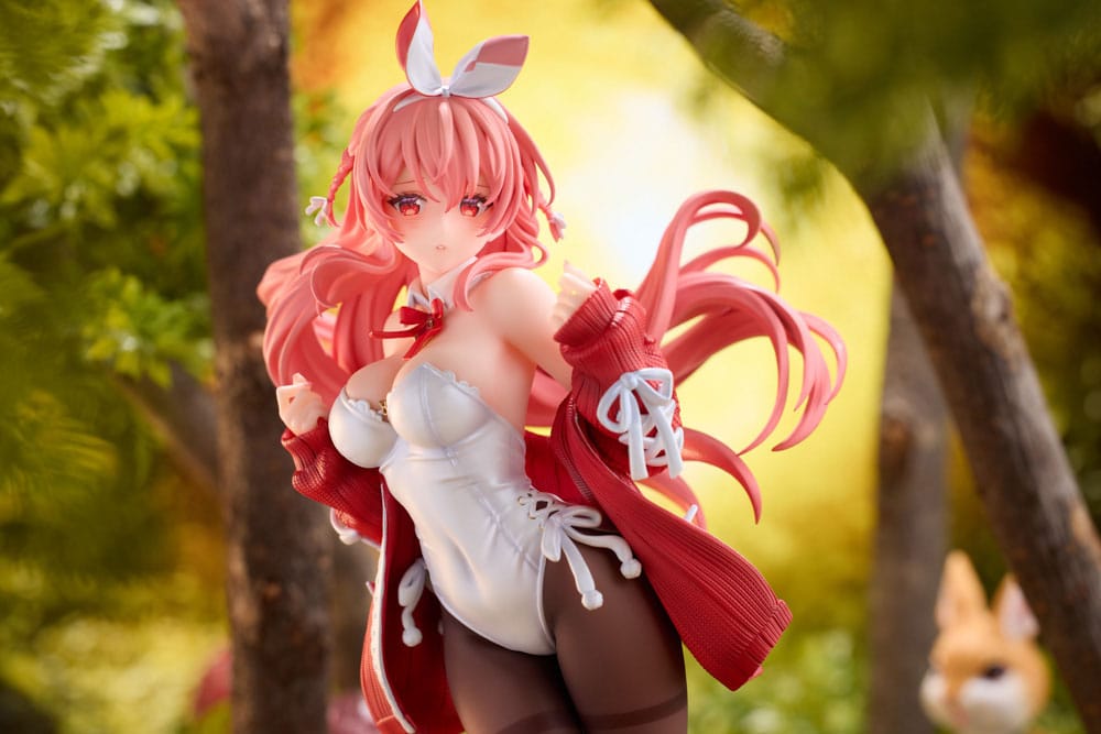 Original Character White Rabbit Illustrated by Rosuuri 1/7 Scale PVC Statue