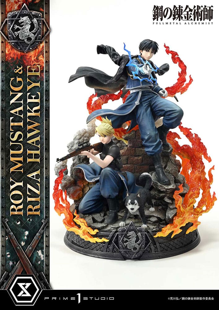 Fullmetal Alchemist Concept Masterline Roy Mustang & Riza Hawkeye Regular Version 50 cm 1/6 Statue