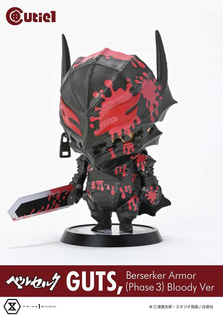 Berserk Cutie1 Guts Berserker Armor (Phase 3) Bloody Ver. 12 cm PVC Figure