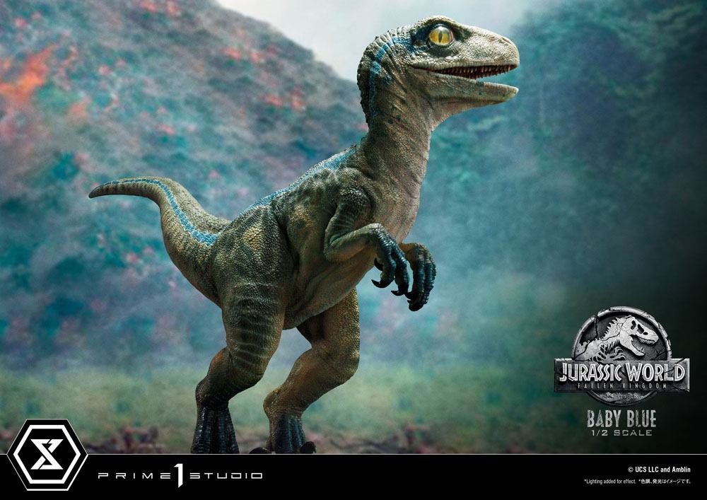 Jurassic World Fallen Kingdom Baby Blue 34 cm 1/2 Prime Collectibles Statue