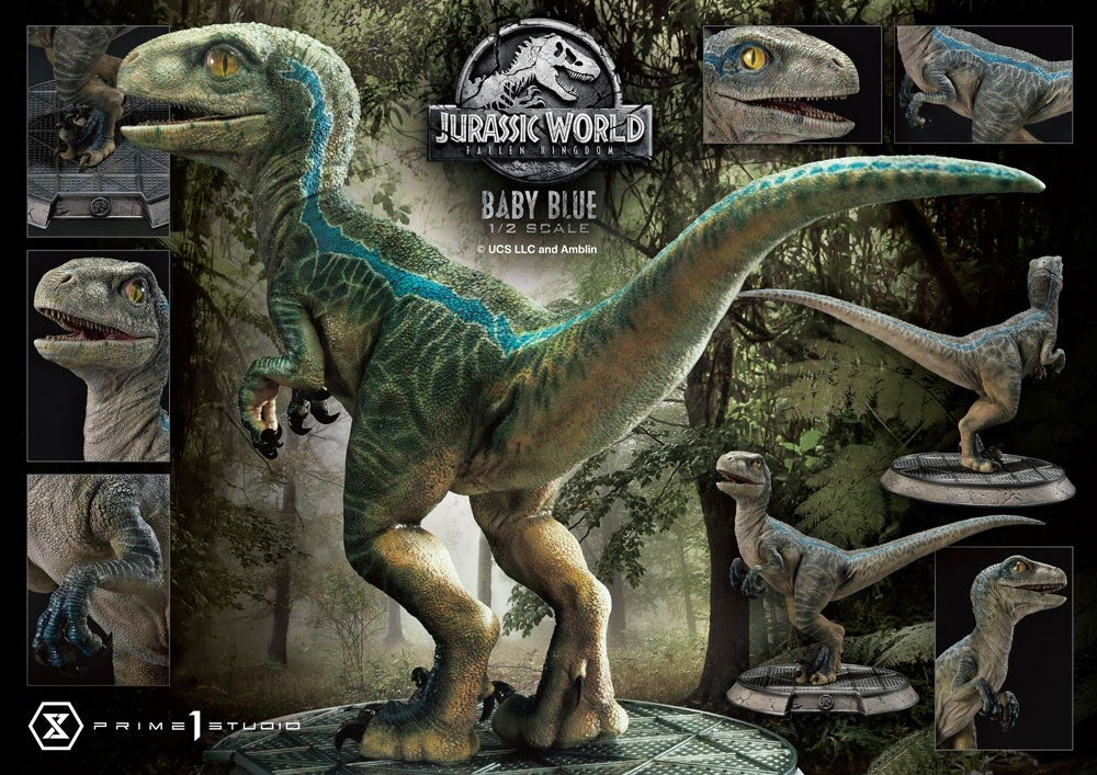 Jurassic World Fallen Kingdom Baby Blue 34 cm 1/2 Prime Collectibles Statue