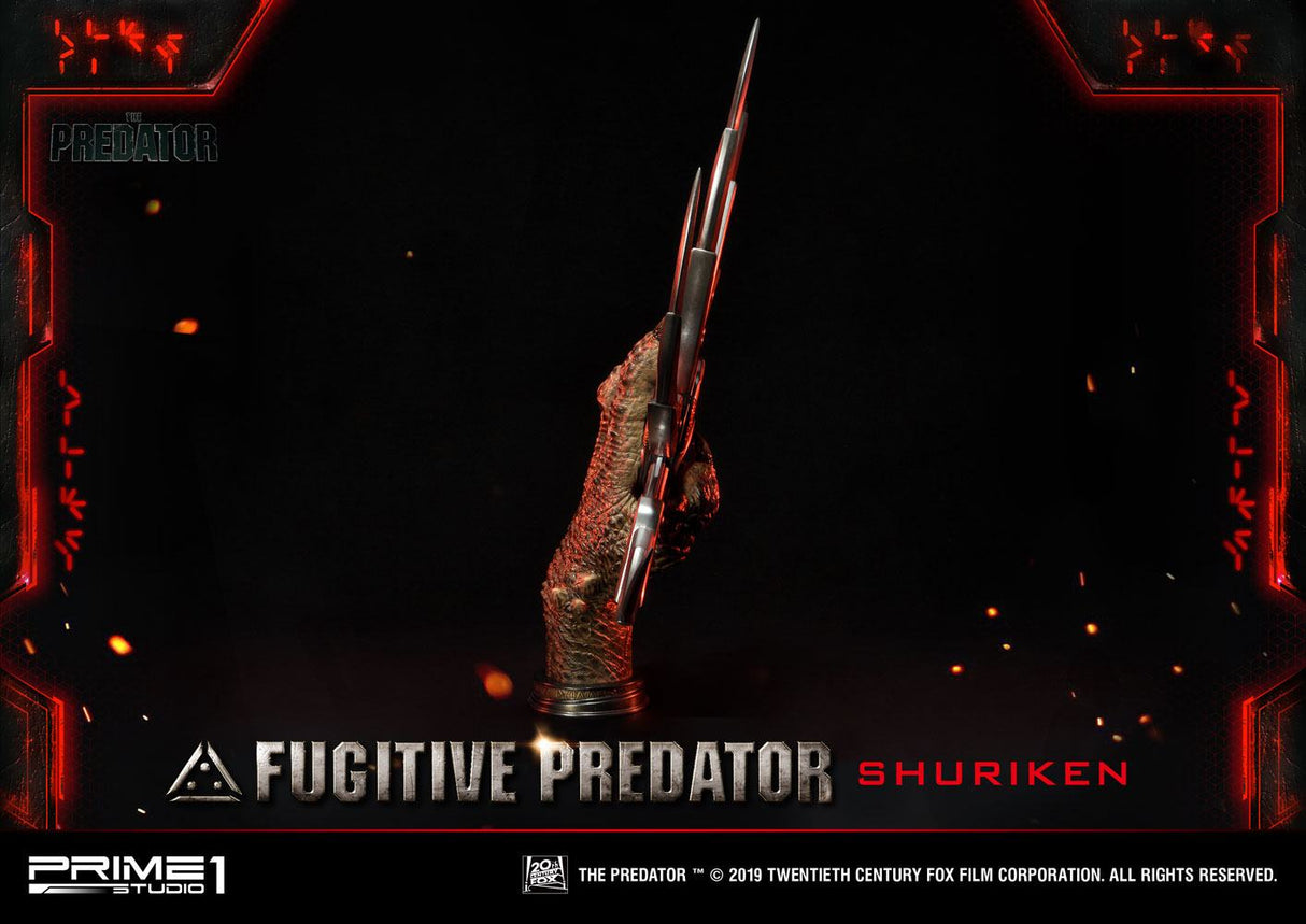 Predator 2018 Fugitive Predator Shuriken 65 cm 1/1 Bust