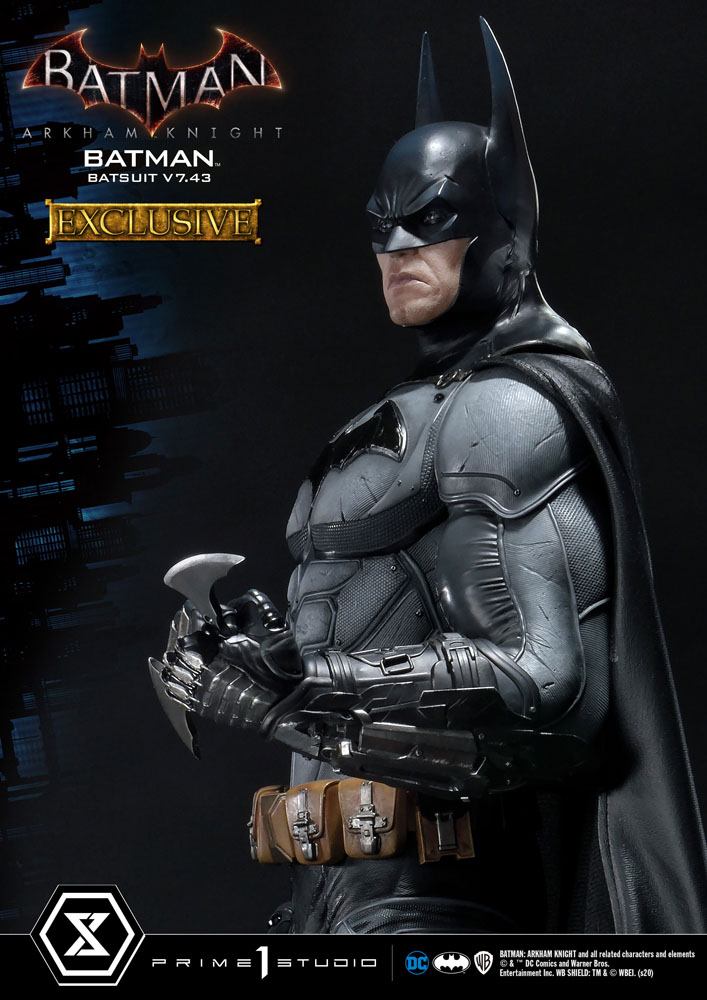 Batman Arkham Knight Batsuit V7.43 Exclusive Version 86 cm 1/3 Statue