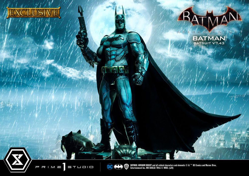 Batman Arkham Knight Batsuit V7.43 Exclusive Version 86 cm 1/3 Statue