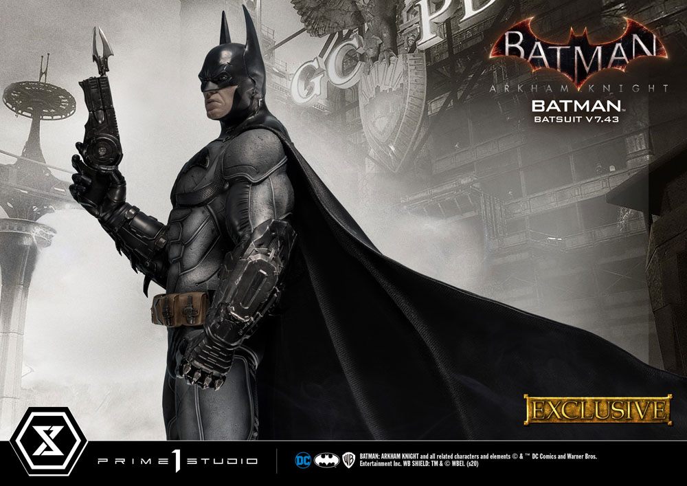 Batman Arkham Knight Batsuit V7.43 Exclusive Version 86 cm 1/3 Statue