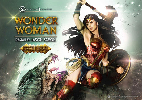 Wonder Woman vs. Hydra Exclusive Bonus Version 90 cm 1/3 Statue