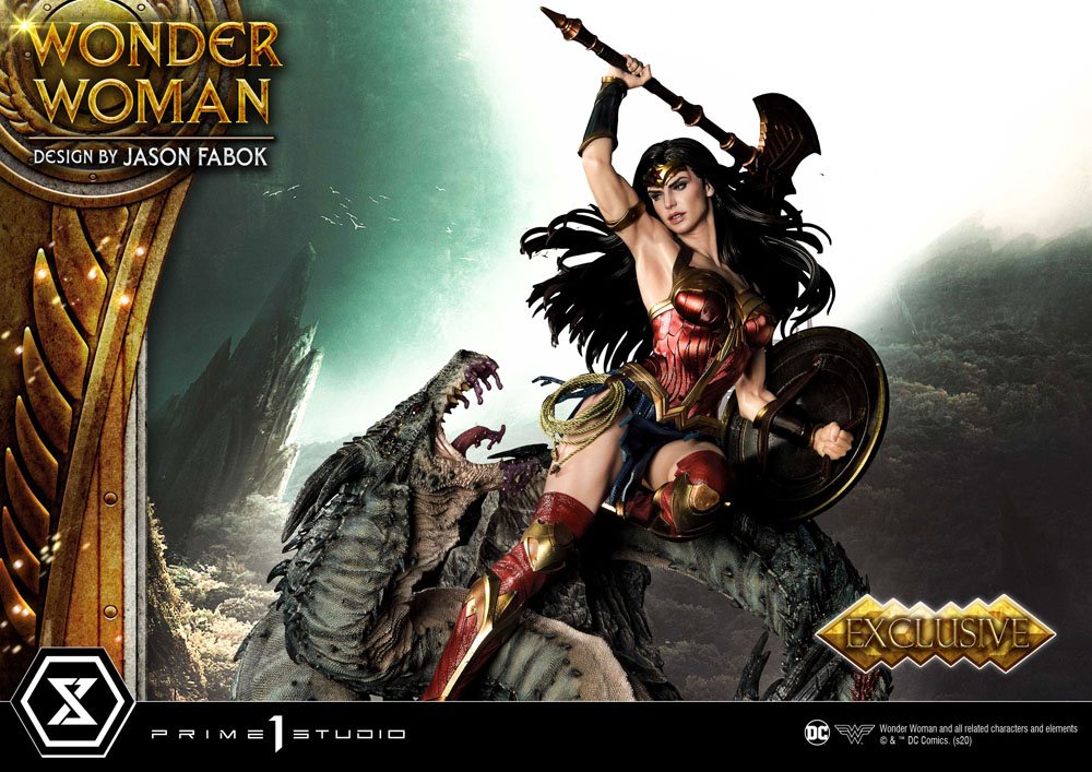 Wonder Woman vs. Hydra Exclusive Bonus Version 90 cm 1/3 Statue