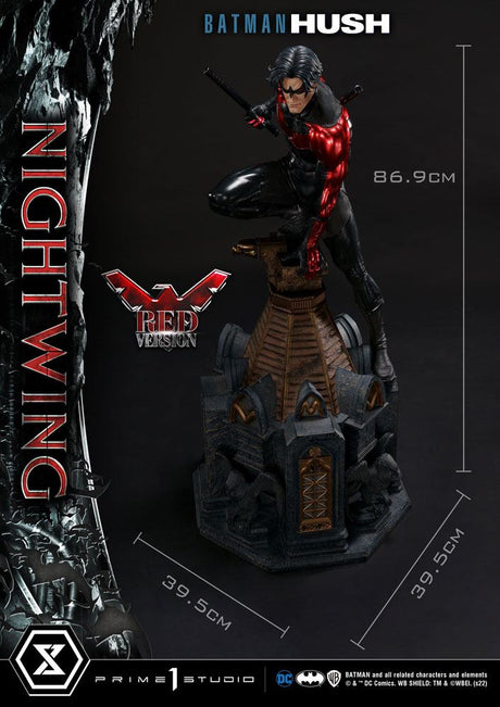 Batman Hush Nightwing 87 cm Red Version Statue