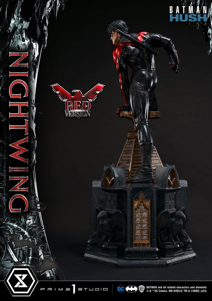 Batman Hush Nightwing 87 cm Red Version Statue