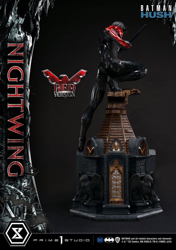 Batman Hush Nightwing 87 cm Red Version Statue