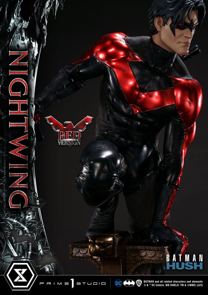 Batman Hush Nightwing 87 cm Red Version Statue