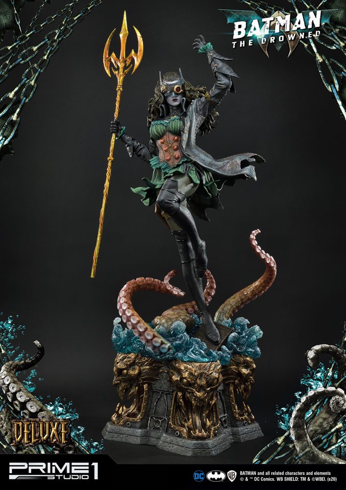 DC Comics Dark Nights The Drowned Deluxe Version 89 cm Metal Statue