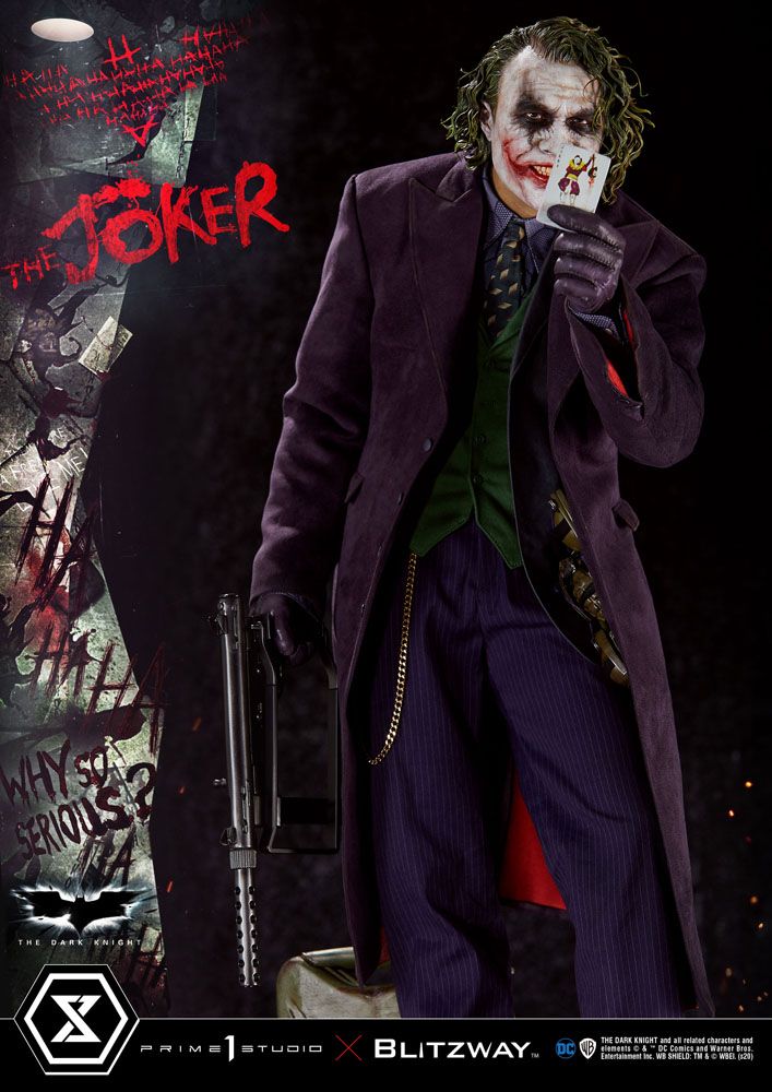 DC Comics The Dark Knight The Joker 72 cm 1/3 Bonus Version Statue