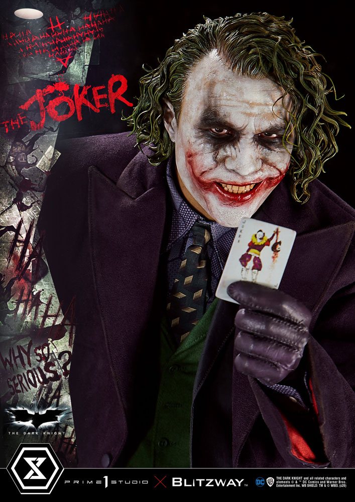 DC Comics The Dark Knight The Joker 72 cm 1/3 Bonus Version Statue