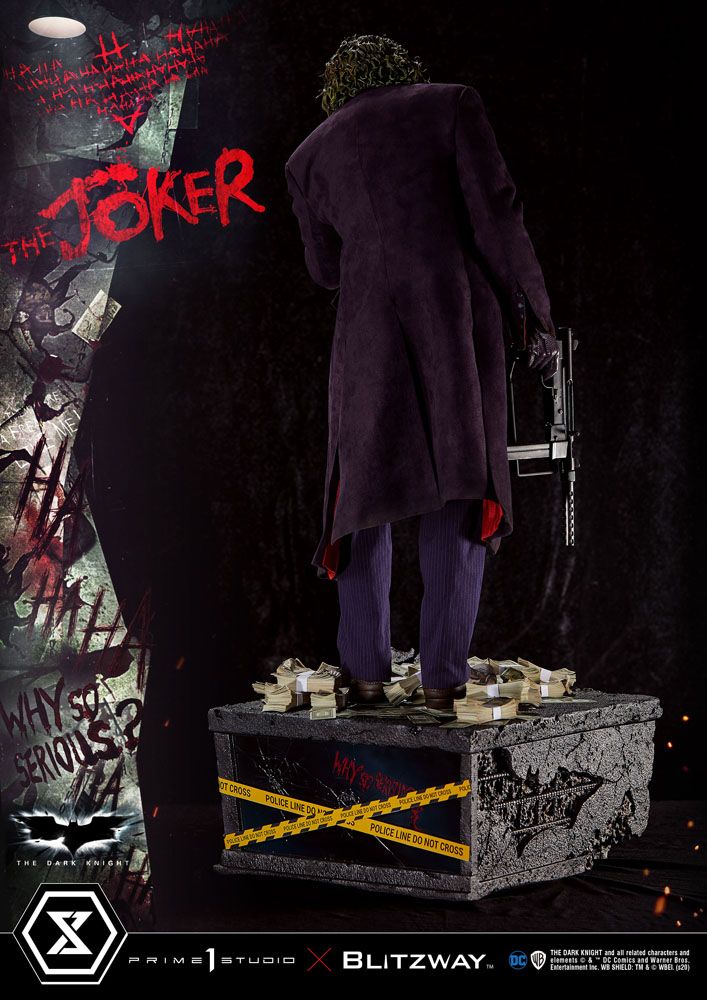 DC Comics The Dark Knight The Joker 72 cm 1/3 Bonus Version Statue