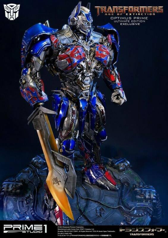 Transformers Age of Extinction Optimus Prime Ultimate Edition EX Version 72 cm Statue