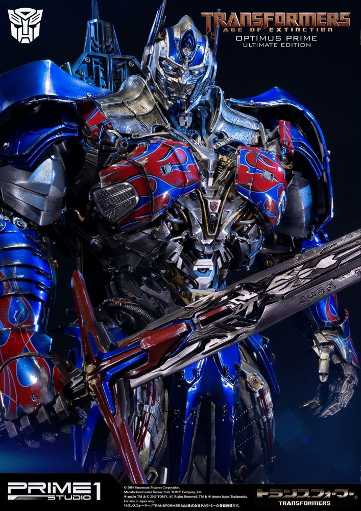 Transformers Age of Extinction Optimus Prime Ultimate Edition EX Version 72 cm Statue