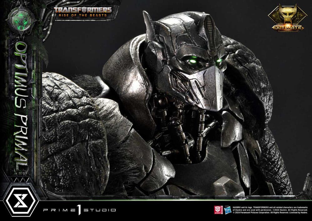 Transformers: Rise of the Beasts Museum Optimus Primal 72 cm Ultimate Bonus Version Masterline Statue