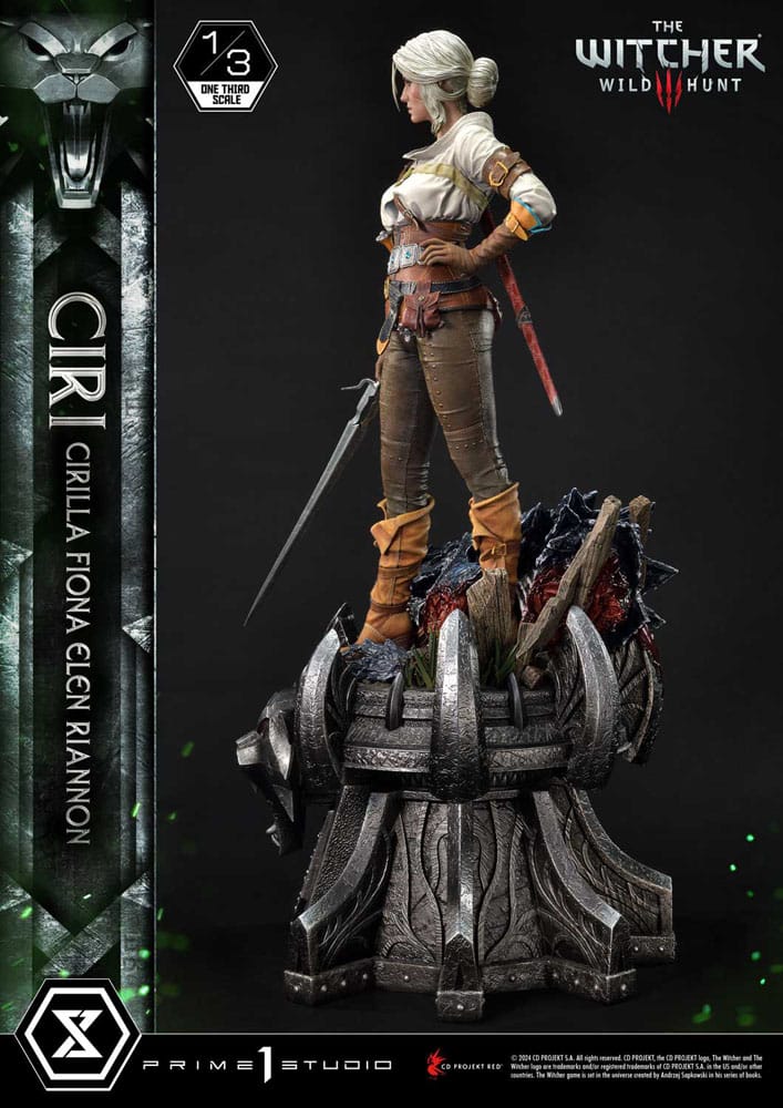 The Witcher 3 Wild Hunt Ciri Fiona Elen Riannon Bonus Version 81 cm 1/3 Museum Masterline Statue