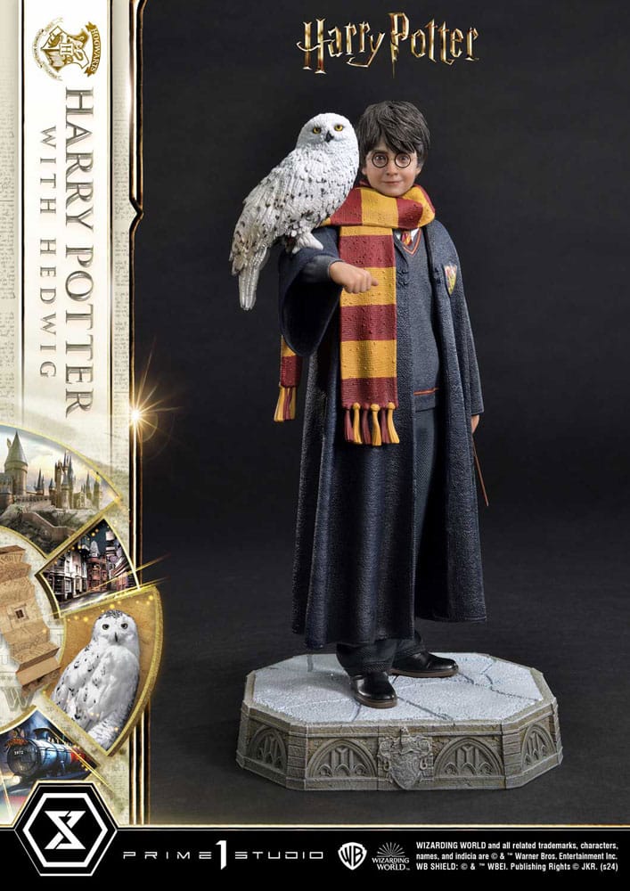 Harry Potter Harry Potter with Hedwig 28cm 1/6 Scale Prime Collectibles Statue