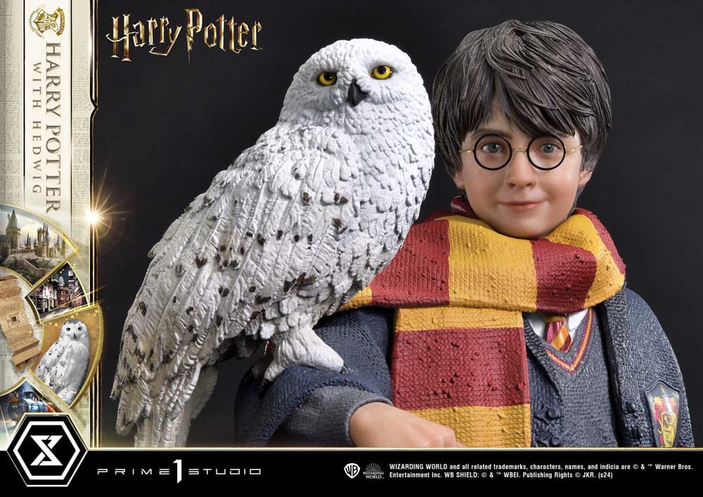 Harry Potter Harry Potter with Hedwig 28cm 1/6 Scale Prime Collectibles Statue