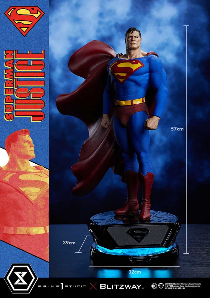 DC Comics Superman Justice Comics 57 cm 1/4 Premium Masterline Series Statue