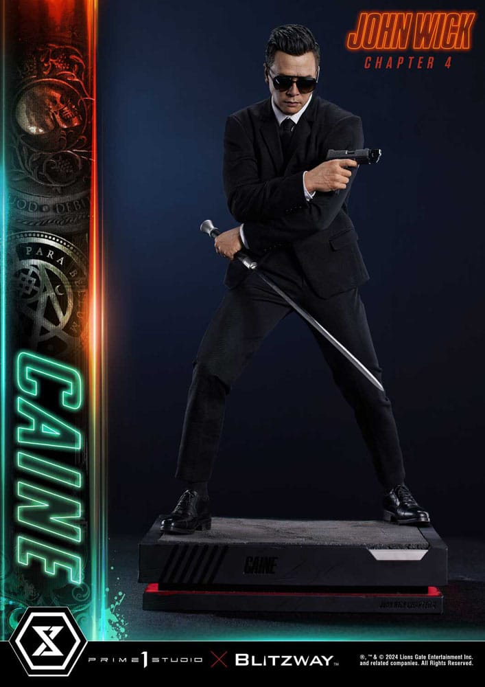 John Wick Chapter 4 Caine 48 cm 1/4 Ultimate Premium Masterline Series Statue