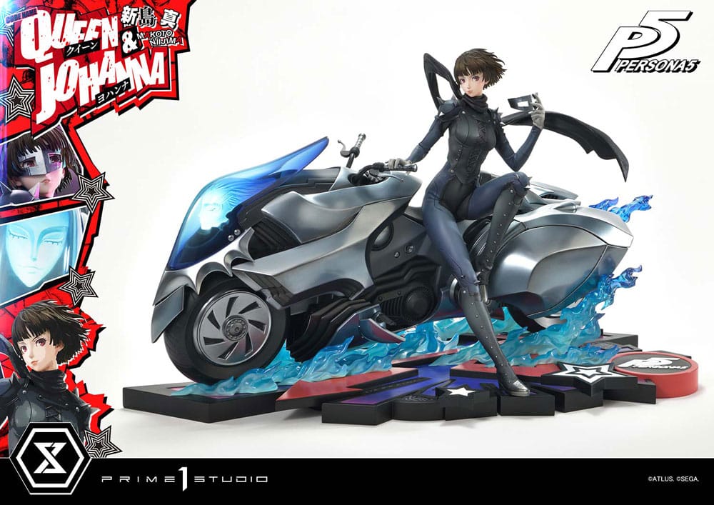 Persona 5 Makoto Niijima "Queen" & Johanna 42 cm 1/4 Premium Masterline Series Statue