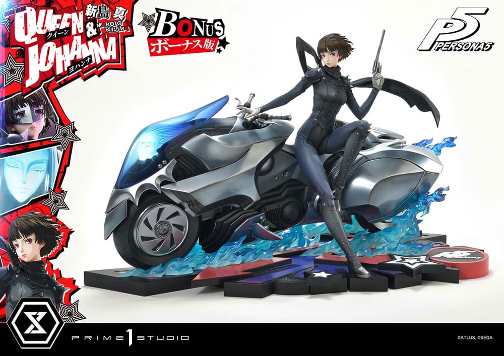 Persona 5 Makoto Niijima "Queen" & Johanna 42 cm 1/4 Premium Masterline Series Statue Bonus Version