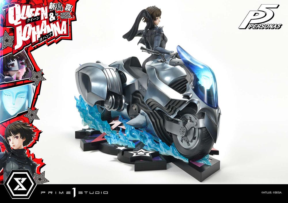 Persona 5 Makoto Niijima "Queen" & Johanna 42 cm 1/4 Premium Masterline Series Statue Bonus Version