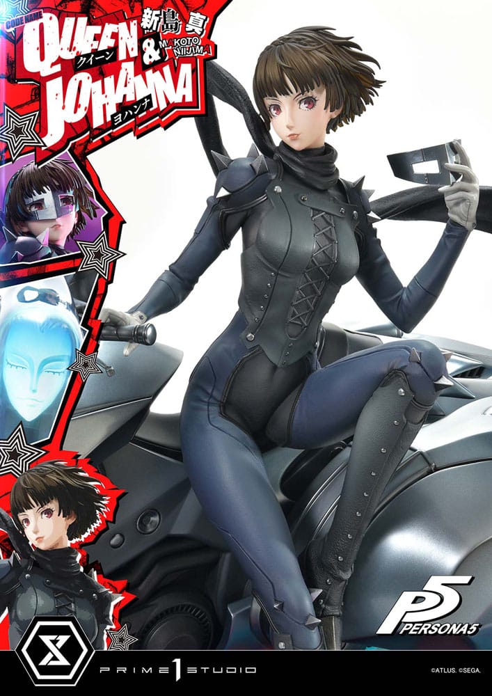 Persona 5 Makoto Niijima "Queen" & Johanna 42 cm 1/4 Premium Masterline Series Statue Bonus Version